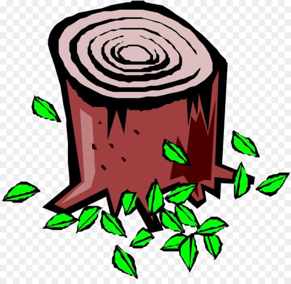 Пеньки на прозрачном фоне