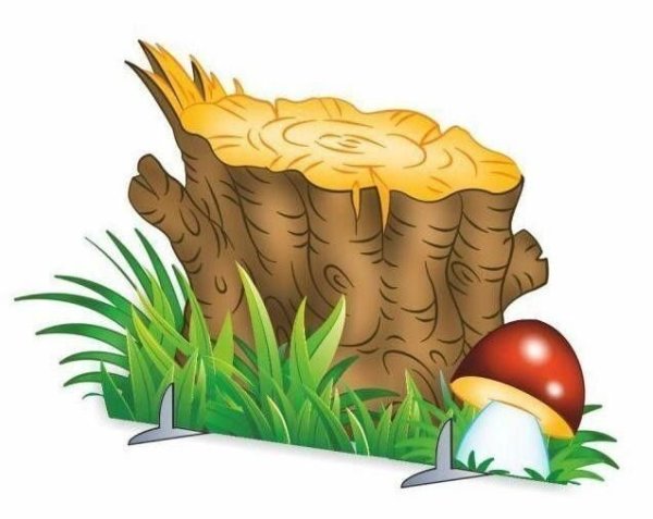 Пенек мультяшка