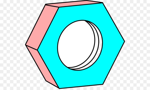 Гайка нарисованная