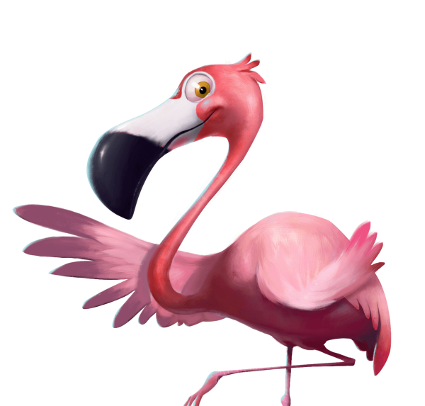Фламинго мультик
