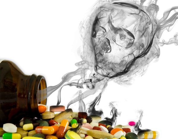 Наркотики на прозрачном фоне