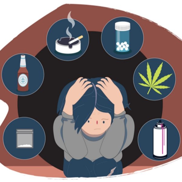 Наркотики иллюстрация