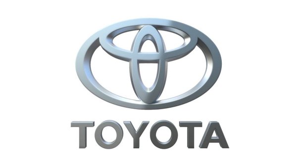 Логотип Тойота на прозрачном фоне
