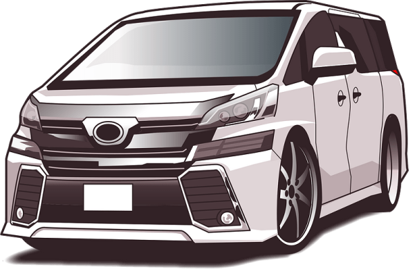 Toyota Vellfire чертёж