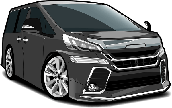 Toyota Vellfire клипарт