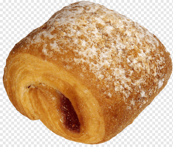 Выпечка на прозрачном фоне