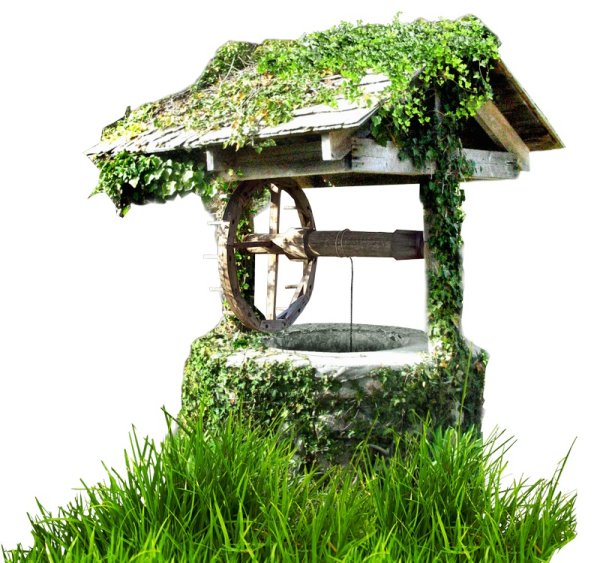 Колодец мультяшный