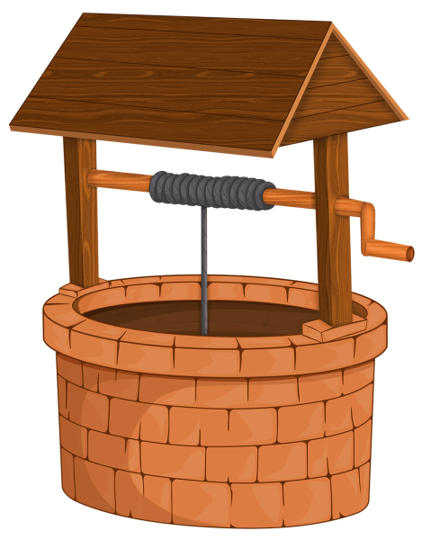 Колодец без фона