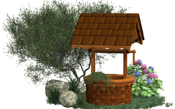 Сказочный колодец