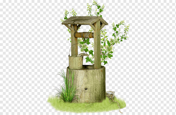 Колодец без фона