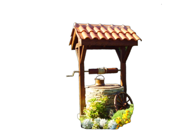 Колодец без фона