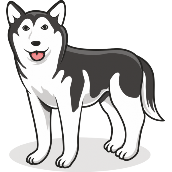 Собака рисунок для детей