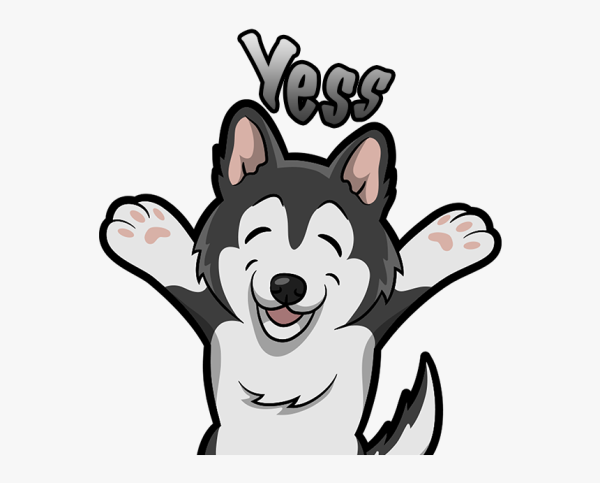 Хаски смайлик