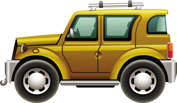 Мультяшный автомобиль