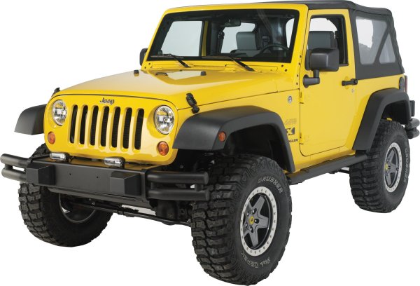 Jeep Wrangler желтый