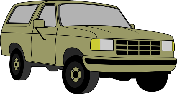 Джип мультяшный