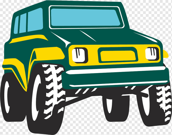 Машина джип вектор