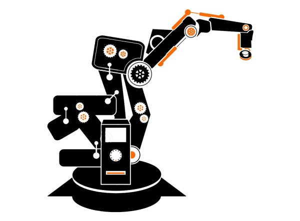 Робот клипарт на прозрачном фоне