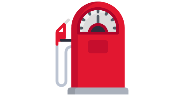 Бензоколонка рисунок