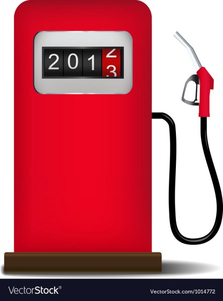 Заправочная колонка вектор