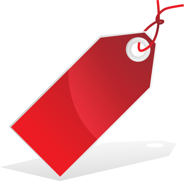 Красная бирка