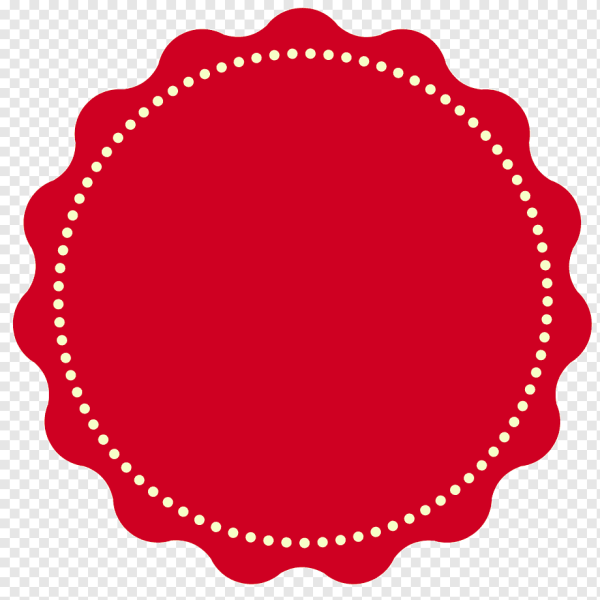 Круг с волнистыми краями