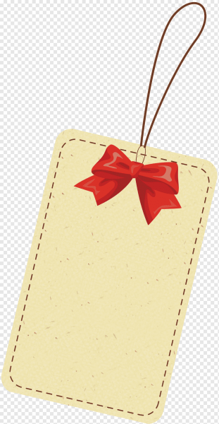 Бирка стикер