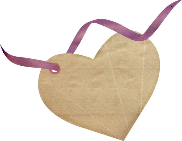 Бирка сердечко