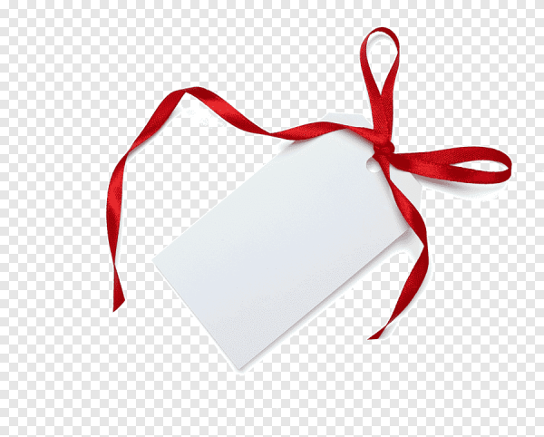 Бирка с ленточкой