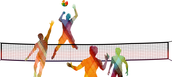 Волейбол без фона