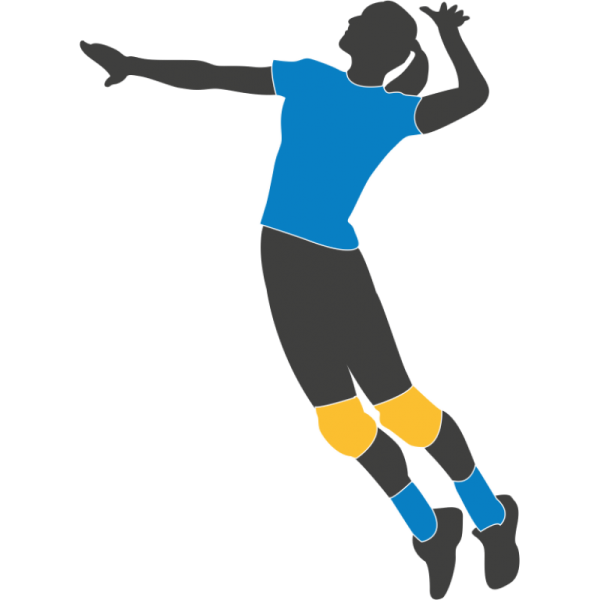 Фигура волейболиста