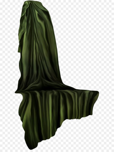Драпировка на прозрачном фоне