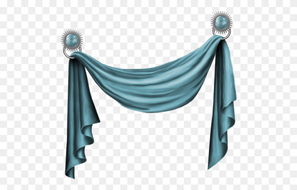 Драпировка на прозрачном фоне