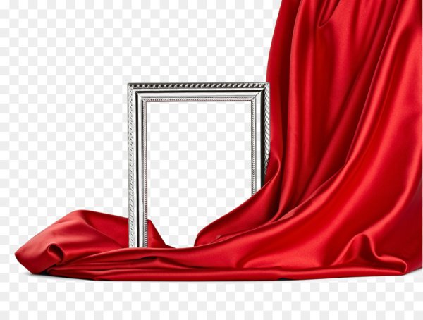 Красная ткань драпировка