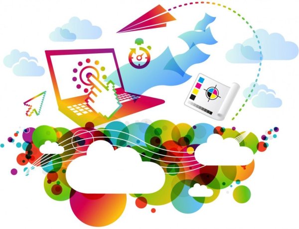 Типография на прозрачном фоне