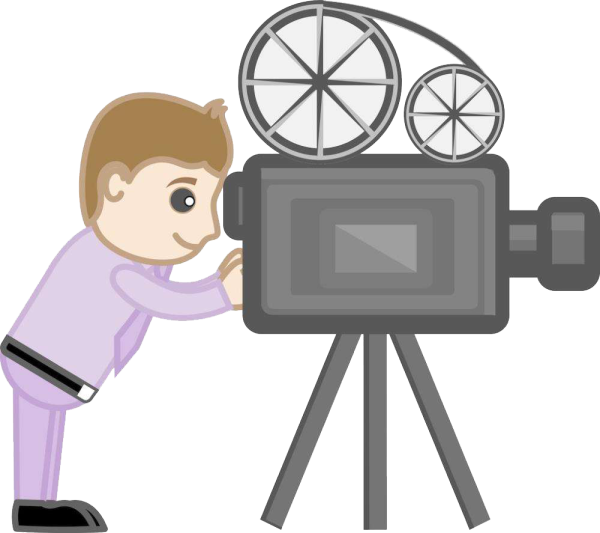 Дети с кинокамерой