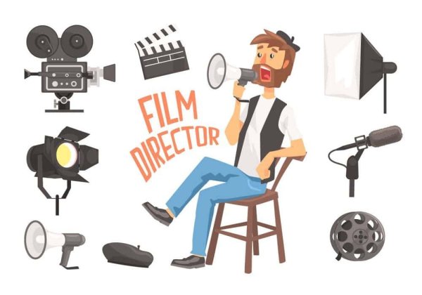 Режиссер иллюстрация