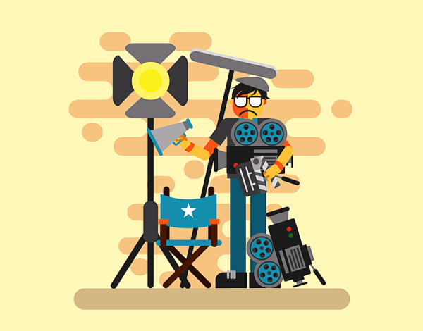 Режиссер иллюстрация