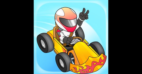 Открытка картинг