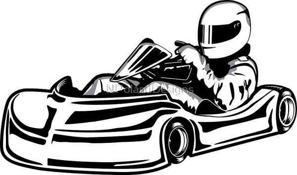 Стикеры картинг