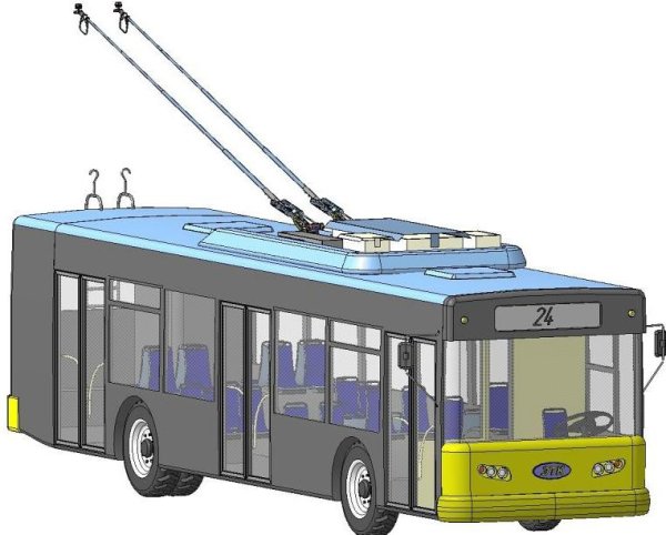 Троллейбус для детей