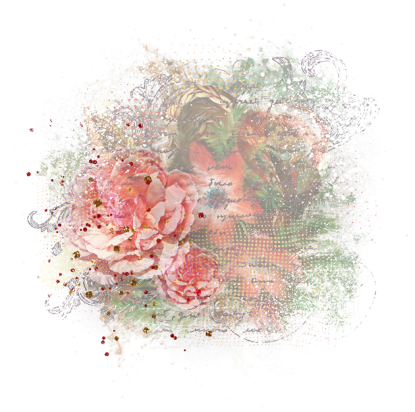 Винтаж на прозрачном фоне