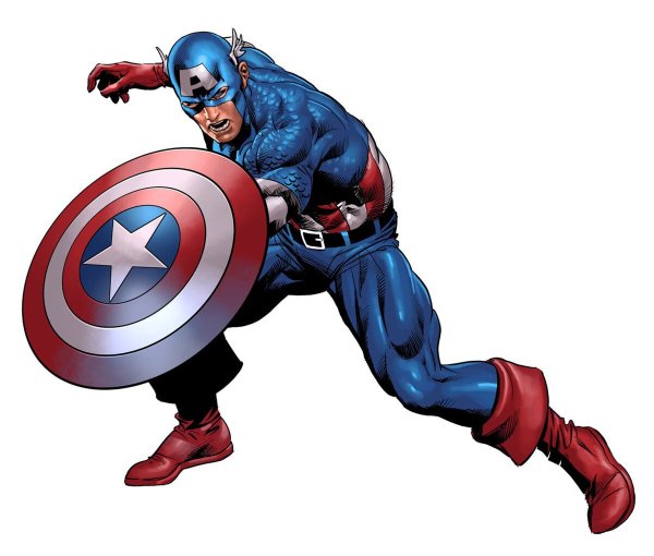 Герои Марвел в комиксах Капитан Америка