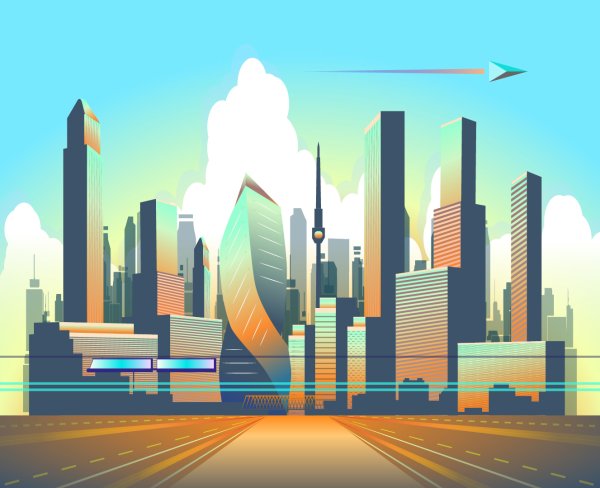 Будущее город