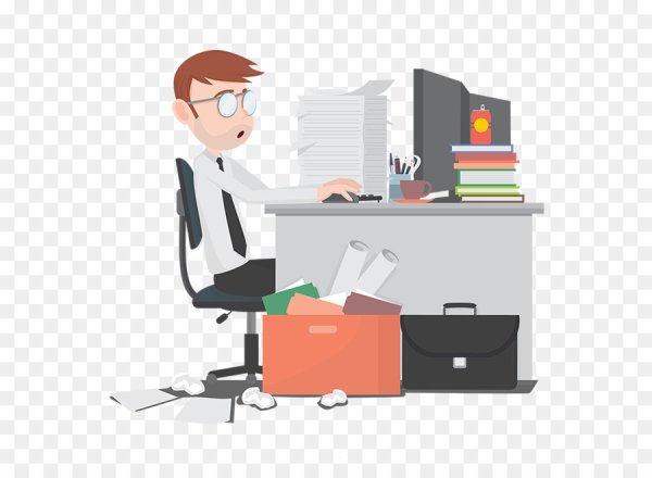 Офисный сотрудник иллюстрация