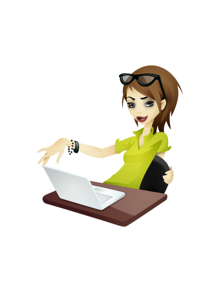 Секретарь мультяшный