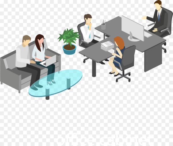 Сотрудник офиса вектор