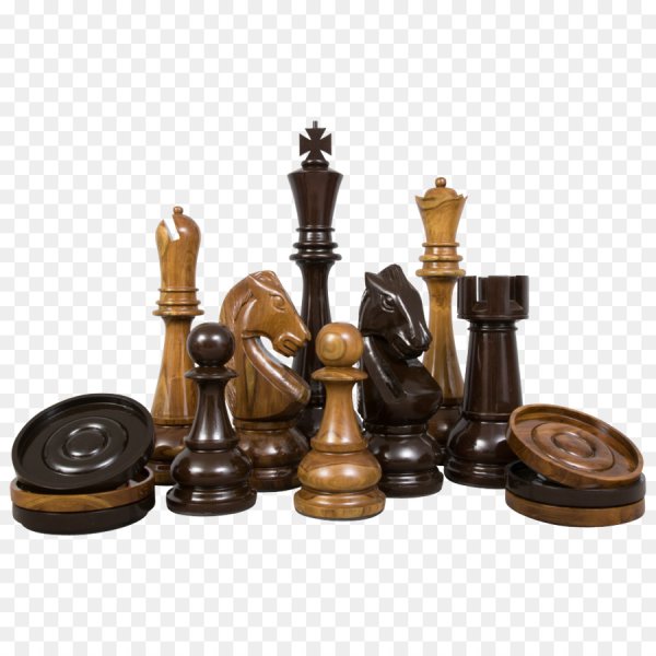 Шахматы на белом фоне