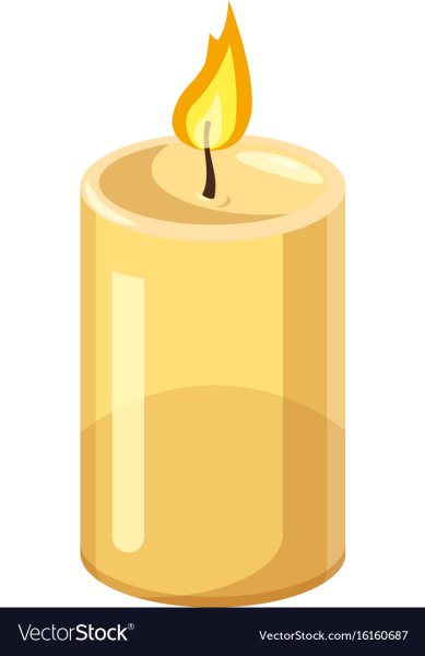 Церковная свеча рисунок