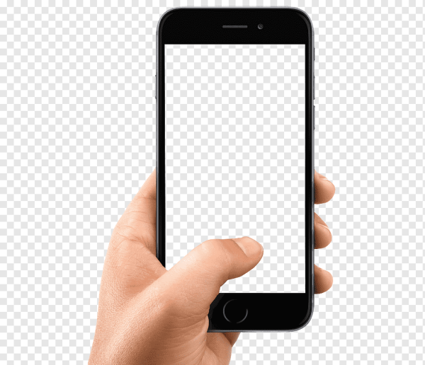 Смартфон в руке